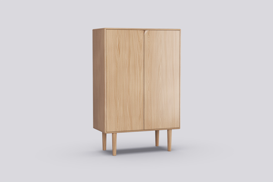 Bergkast 2-deurs - Theuns Eiken meubels